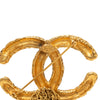 Chanel CC Gold Plated Tassel Lava Fringe Brooch Secondhand