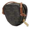 Secondhand Celine Micro Triomphe Coated Canvas Heart Crossbody