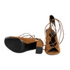 Secondhand Saint Laurent Babies Suede Lace-Up Sandals - '10s