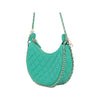 Chanel Small Quilted Lambskin Chain Around Hook Hobo Bag Secondhand