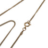 Secondhand Chanel CC Brass Lacquered Pendant Necklace