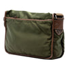 Prada Saffiano Trimmed Tessuto Double Buckle Messenger Bag Secondhand