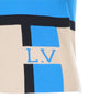 Secondhand Louis Vuitton Color Block Zippered Top - '10s