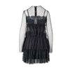 Secondhand Dolce & Gabbana Pleated Lace Dress - '10s