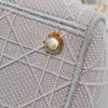 Secondhand Dior Medium Canvas Cannage Lady D Lite