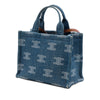 Celine Small Denim Triomphe Cabas Thais Tote Secondhand