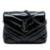 Saint Laurent Toy Matelasse Patent Monogram LouLou Crossbody Secondhand