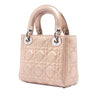 Secondhand Dior Mini Iridescent Lambskin Cannage Lady Dior