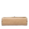 Chanel CC Bicolor Quilted Caviar and Grosgrain Top Handle Flap Secondhand