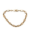 Dior Gold Plated CD Logo Chain Link Bracelet Secondhand