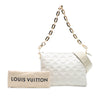 Secondhand Louis Vuitton Monogram Embossed Puffy Lambskin Coussin PM