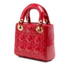 Secondhand Dior Mini Patent Cannage Lady Dior