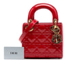 Secondhand Dior Mini Patent Cannage Lady Dior