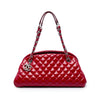 Chanel Medium Quilted Glazed Calfskin Just Mademoiselle Bowling Bag Secondhand