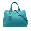 Secondhand Prada Vitello Daino Open Convertible Tote