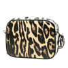 Secondhand Burberry Leopard Printed Leather Camera Bag