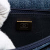 Secondhand Chanel Denim 19 Flap Wallet On Chain