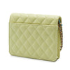 Chanel CC Quilted Caviar Square Wallet on Chain Secondhand