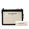 Secondhand Balenciaga Canvas Navy Pochette Crossbody