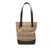 Burberry Haymarket Check Canvas Tote Secondhand