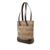 Burberry Haymarket Check Canvas Tote Secondhand