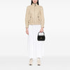 Secondhand Ferragamo Croc Embossed Vara Bow Top Handle Bag