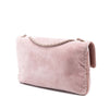 Secondhand Chanel Quilted Velvet Giant Mademoiselle Turnlock Shoulder Bag