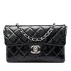 Chanel CC Quilted Patent Flap Crossbody Secondhand