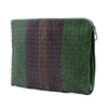 Bottega Veneta Tricolor Nappa Intrecciato Clutch Secondhand