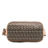 Fendi Zucchino Canvas Shoulder Bag Secondhand