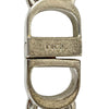 Secondhand Dior Silver Plated CD Logo Chain Link Necklace