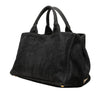 Prada Denim Canapa Logo Tote Secondhand