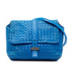 Bottega Veneta Nappa Intrecciato Double Sided Flap Shoulder Bag Secondhand