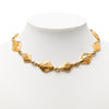 Secondhand Chanel Gold Plated Logo Chain Necklace