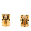 Hermès Gold Plated Enamel Cloisonne Clip On Earrings Secondhand