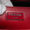 Secondhand Prada Saffiano Cuir Turnlock Twin Satchel