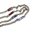 Gucci Brass Crystal Web Buckle Chain Shoulder Bag Secondhand