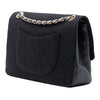 Chanel Medium Classic Jersey Double Flap Secondhand