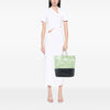 Secondhand Celine Bicolor Leather Vertical Cabas Tote