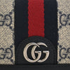 Secondhand Gucci GG Supreme Web Ophidia Compact Wallet