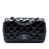 Chanel Mini Rectangular Classic Patent Single Flap Secondhand