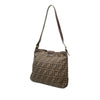 Fendi Zucca Canvas Shoulder Bag Secondhand