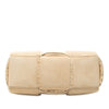 Secondhand Bottega Veneta Small Suede and Shearling Maxi Intrecciato Arco Tote