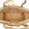Secondhand Bottega Veneta Small Suede and Shearling Maxi Intrecciato Arco Tote