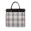Secondhand Burberry House Check Canvas Convertible Tote