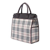 Secondhand Burberry House Check Canvas Convertible Tote