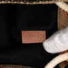 Celine Small Triomphe Raffia Drawstring Bucket Bag Secondhand