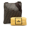 Secondhand Fendi Zucca Spalmati Crossbody