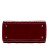 Secondhand Dior Medium Patent Cannage Lady Dior