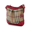 Burberry Mini Haymarket Check Coated Canvas Hartham Crossbody Secondhand